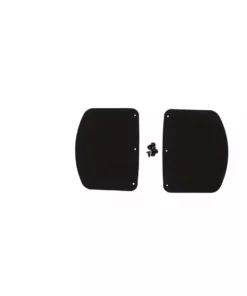 Pelicansport Black Cushioned Knee Brace Pads Accessories