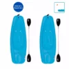 Pelican Sport Kayaks, SUP, Boats And Sleds Combo - 2 Solo Kids Kayaks With Paddles - Blue