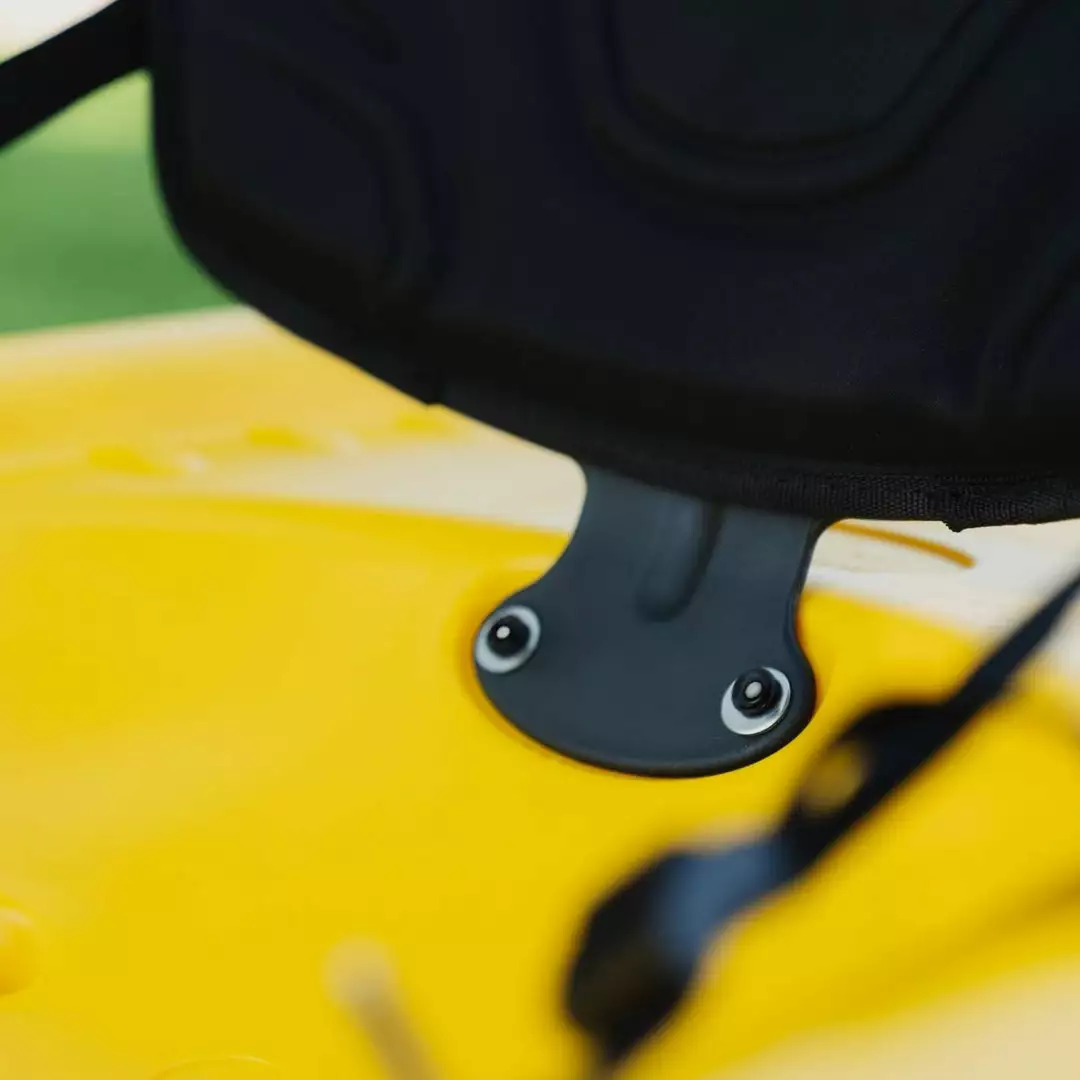 Pelicansport Ergoformâ„¢ Backrest Only - Black & White Parts