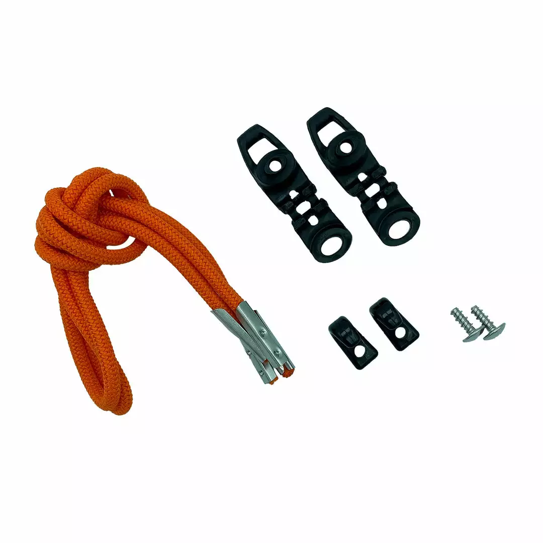Pelicansport Bright Orange 25" (63.5 Cm) Multi-purpose Bungee Cord With Hook Parts