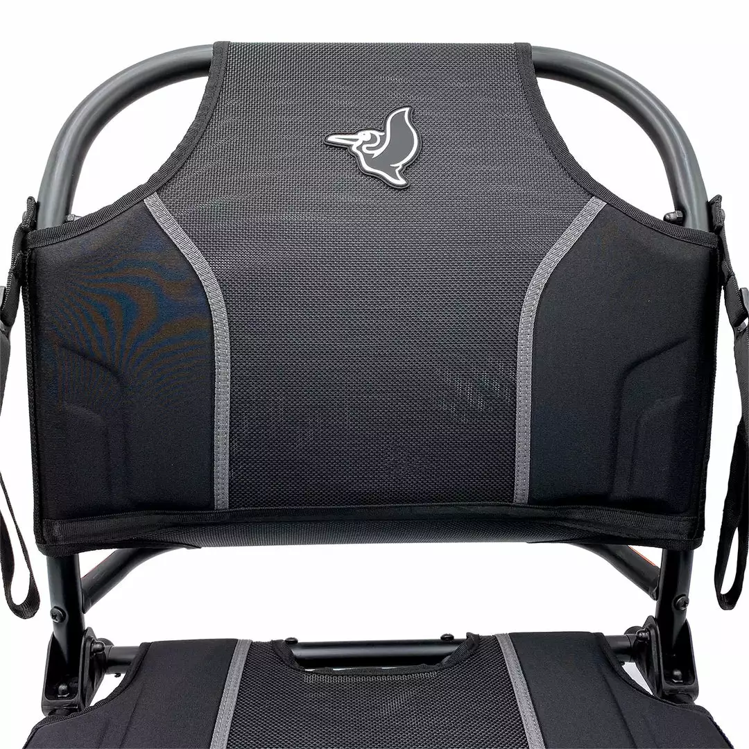 Pelican Sport Folding Seat With Ergo360 Cushion - Black