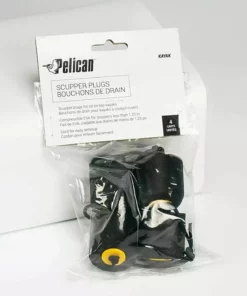 Pelicansport Accessories Scupper Plugs For Kayak. Pack Of 4. Medium